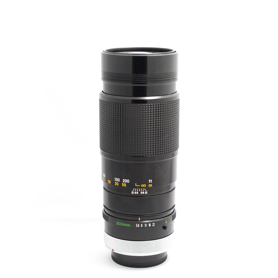Canon 300mm f/5.6 S.C. FD Lens – Lens Medic YYC
