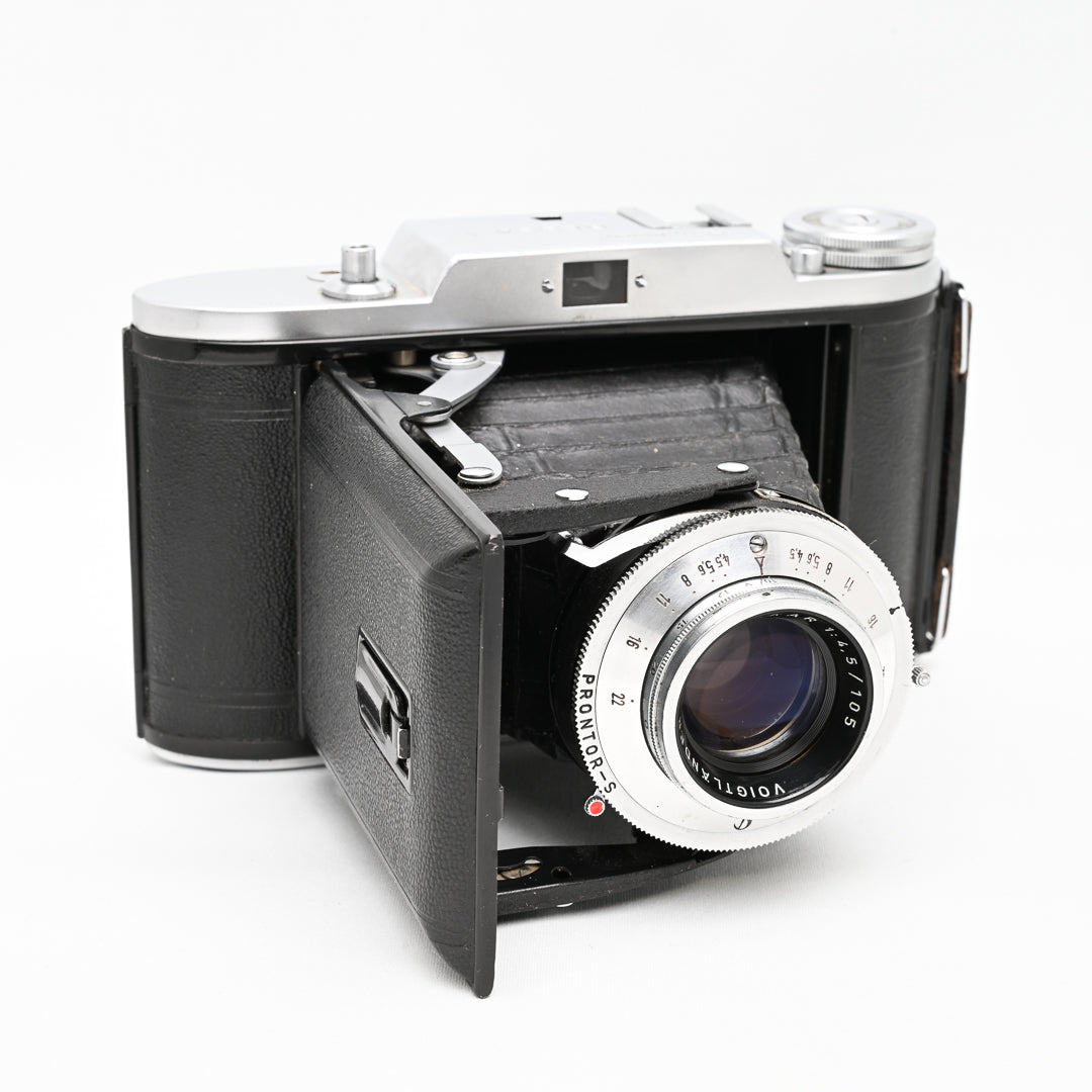 フィルムカメラ Voigtlander Bessa Camera 中古】Voigtlander フォクトレンダー BESSA-L グレー レンジ